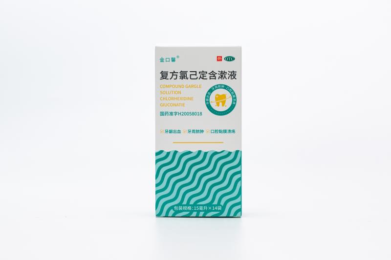 金口馨復方氯己定含漱液15mlx14袋